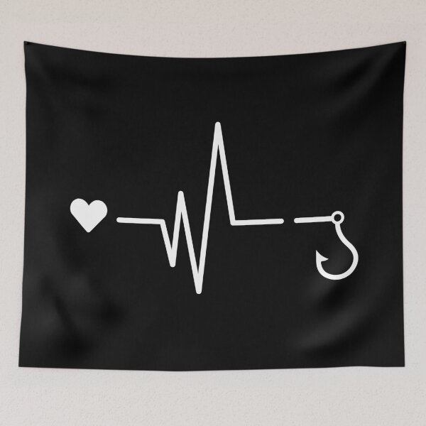 Item preview,  Fishing hook heartbeat designed and sold by mksjr.