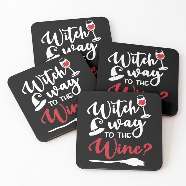 Item preview, Halloween Spirit - Witch Way To The Wine? designed and sold by SenGift.