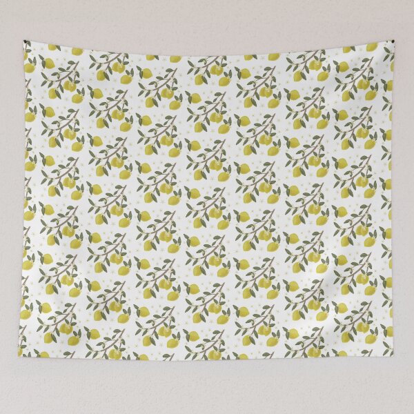 Item preview, lemon designed and sold by WyrdandWoven.