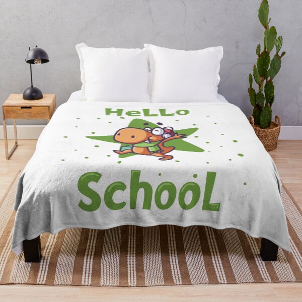 Item preview, Hello school baby dinosaur - green designed and sold by Kidzz.