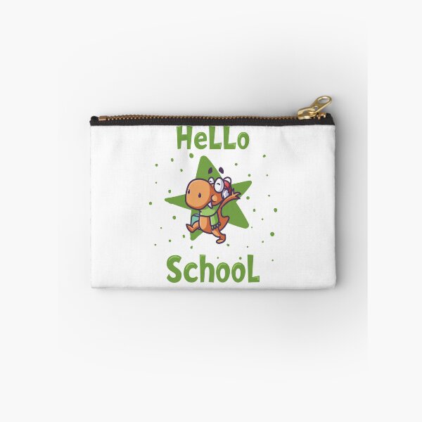 Item preview, Hello school baby dinosaur - green designed and sold by Kidzz.