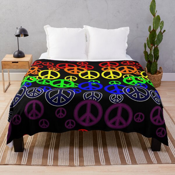 Item preview, Raining Peace in Rainbow Colors BB designed and sold by Aurorapod.