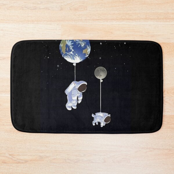 Item preview, Astronaut with dog in space planet balloon  designed and sold by Nishad4.