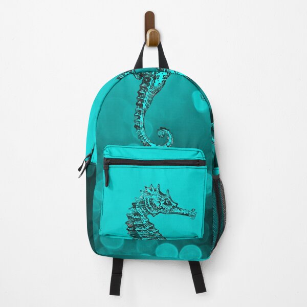 Turquoise Teal And Gold Marble Gemstone Luxury Backpack for Sale by  artsandsoul