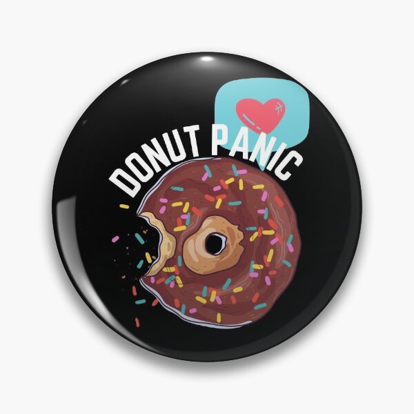 Item preview, Donut panic - Funny designed and sold by theslowdown.