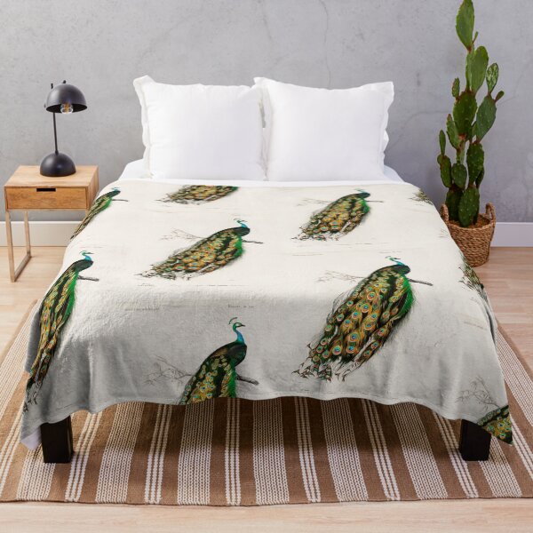 Item preview, Beautiful and colorful Peacock. Indian peafowl illustrated by Charles Dessalines D' Orbigny designed and sold by janicerafael.