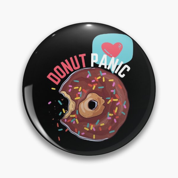 Item preview, Donut panic - Funny designed and sold by theslowdown.