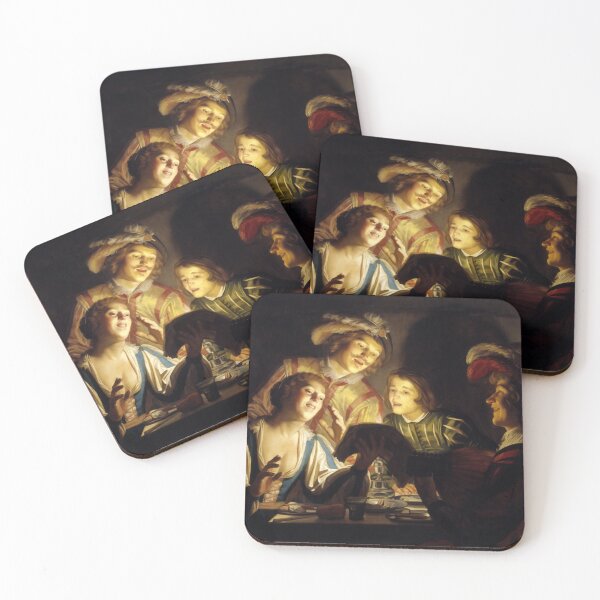 Item preview, The Musicians by Gerard van Honthorst designed and sold by academic-art.
