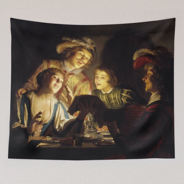 Item preview, The Musicians by Gerard van Honthorst designed and sold by academic-art.