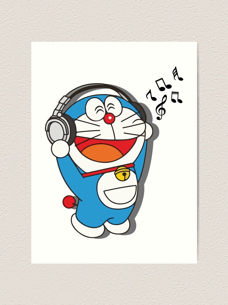 drew a Doraemon and decided to try color it in style of an official artwork  : r/Doraemon