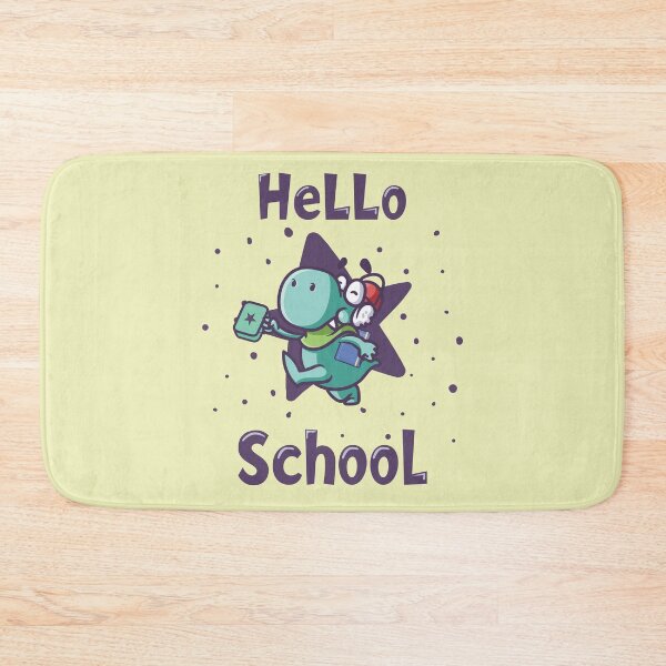 Item preview, Hello school baby dinosaur II - dark designed and sold by Kidzz.