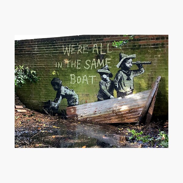 NEW Bansky August 2021 Photographic Print