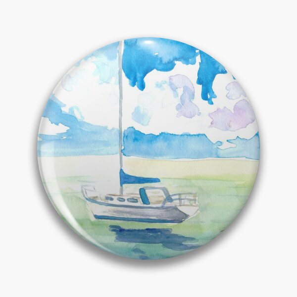 Item preview, Sailboat in Caribbean Turquoise Waters designed and sold by artshop77.