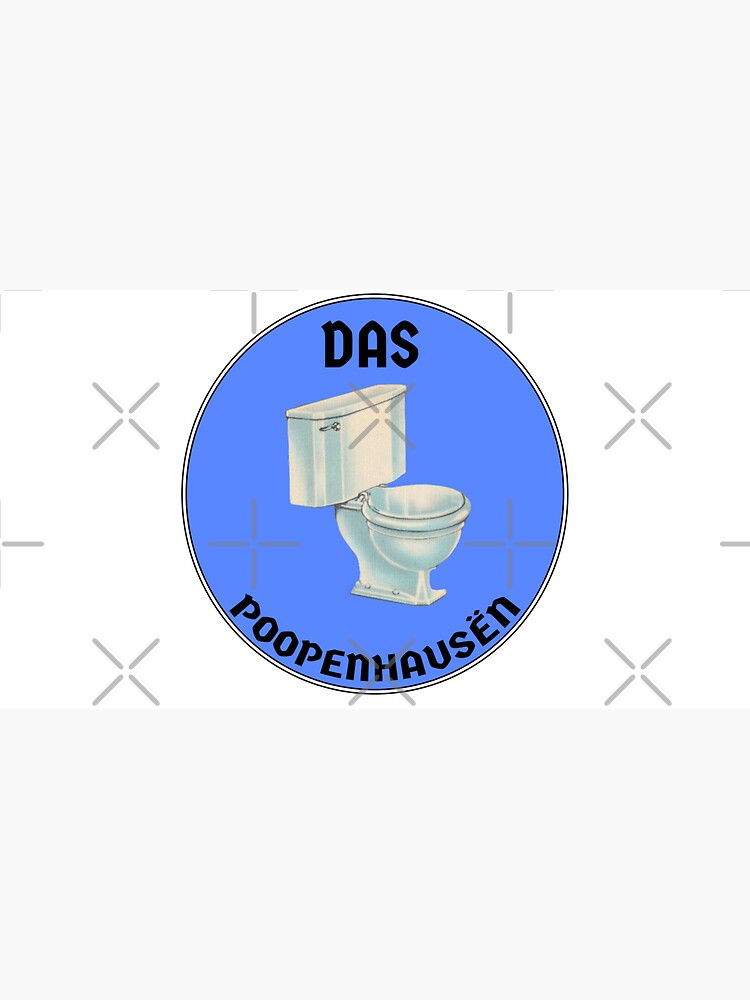 "Das poopenhausen german toilet humour fart meme" Cap by Captain
