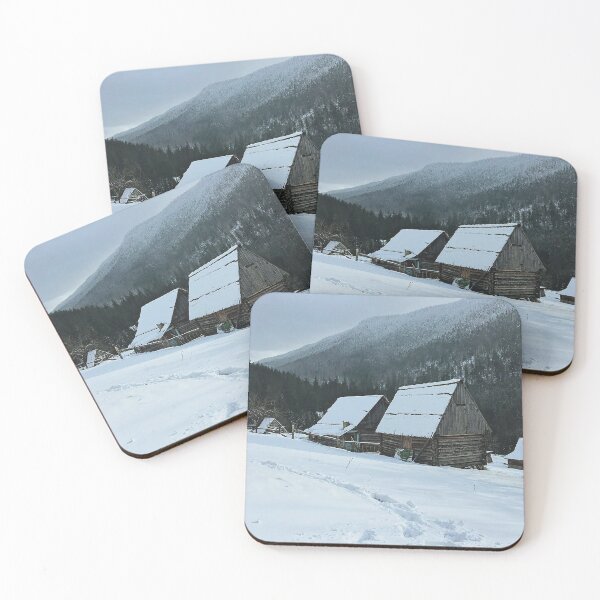 Item preview, Chalet in a snowy Mauntains designed and sold by ExploreYK.