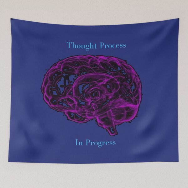 Item preview, Thought Process In Progress designed and sold by Teepocalypse.