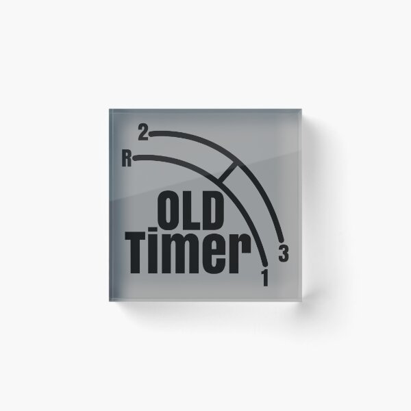 Artikelvorschau, Lustiger alter Timer-Auto-LKW-manuelles Spalten-Shift-drei Geschwindigkeiten entworfen und verkauft von CharJens.
