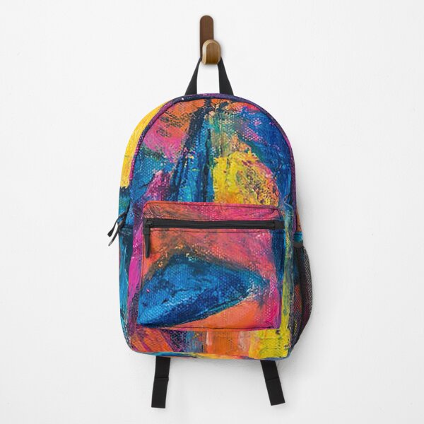 Item preview, Acrylic paint colorblock pattern, Colorful abstract painting, pastels designed and sold by Nostrathomas66.