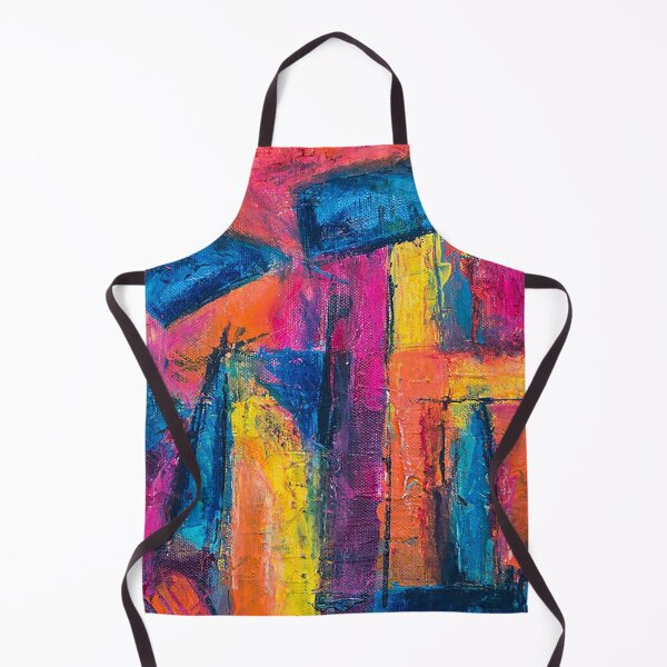 Item preview, Acrylic paint colorblock pattern, Colorful abstract painting, pastels designed and sold by Nostrathomas66.