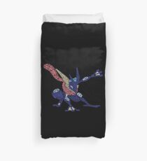Dark Frog Ninja Duvet Cover