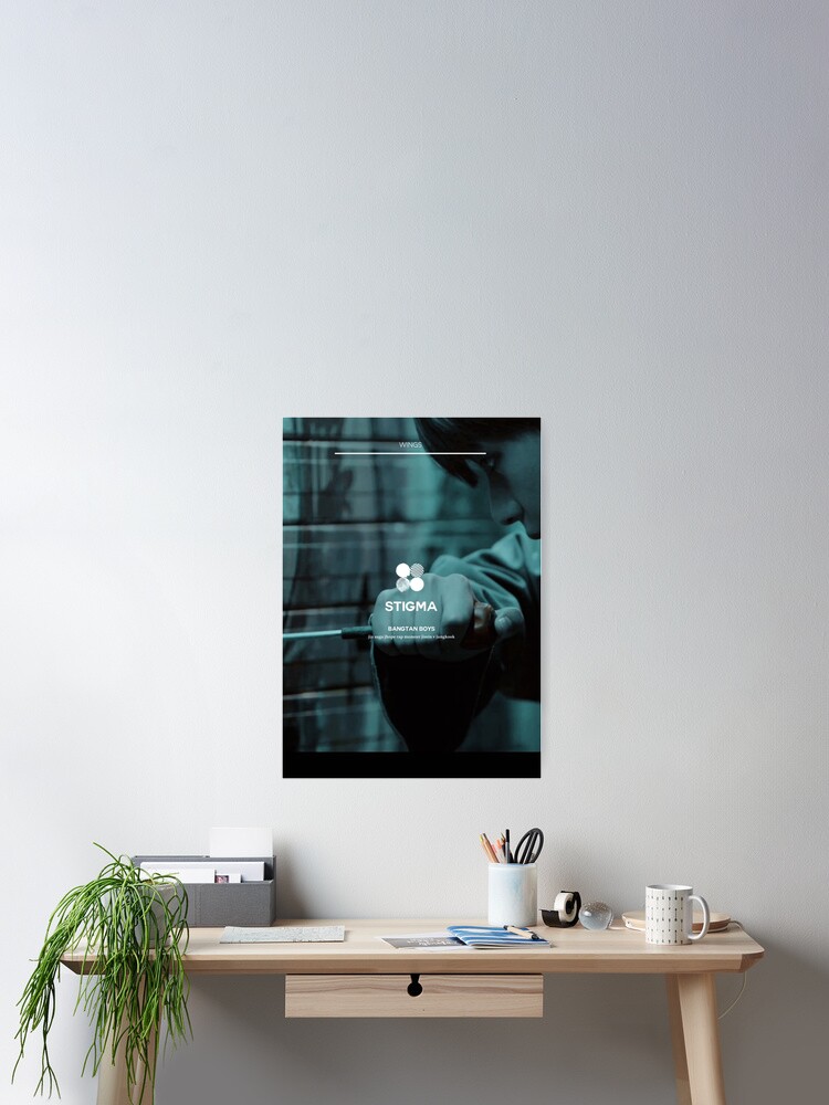 Bts Stigma Poster Von Youngbaaes Redbubble