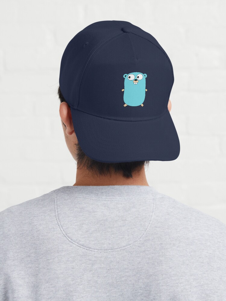 Alternate view of Go Golang Gopher Cap