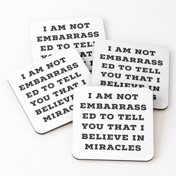 Item preview, believe in miracles designed and sold by Dipalo.