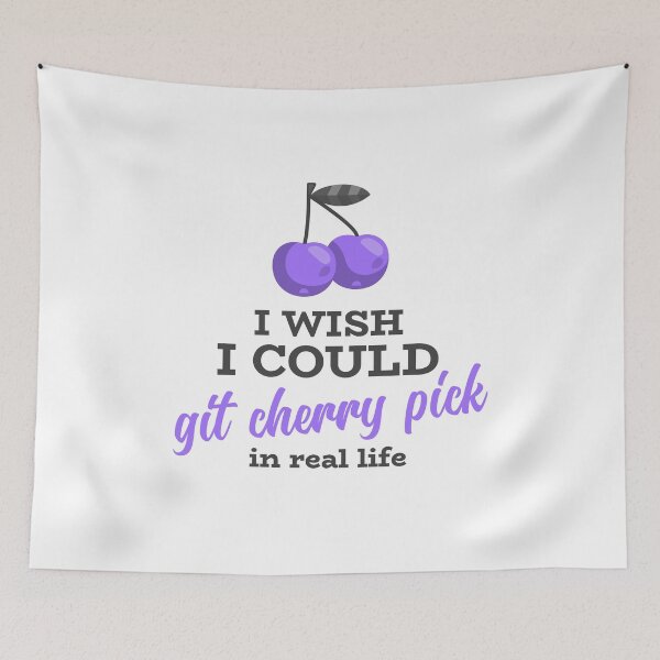 Item preview, I Wish I Could Git Cherry-Pick irl designed and sold by FoxCodeCreation.