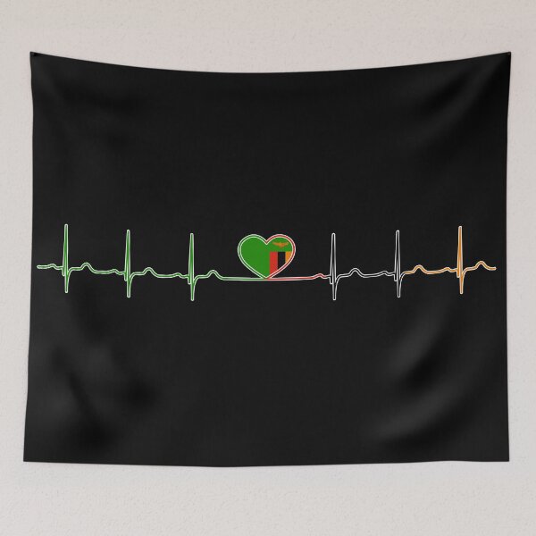 Item preview, Heartbeat Zambia designed and sold by Heartbeatsalad.