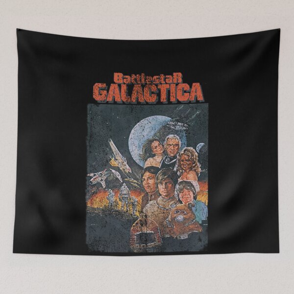 Item preview, Vintage Distressed Battlestar Galactica  designed and sold by Compliment38.