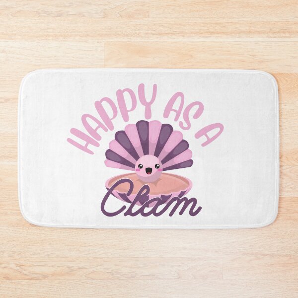 Item preview, Happy as a Clam designed and sold by WordArtDesign.