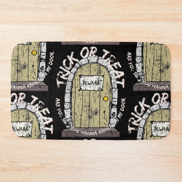 Item preview, Distressed Trick or Treat Are You Sure You Wanna Knock On My Door designed and sold by 133DandC.