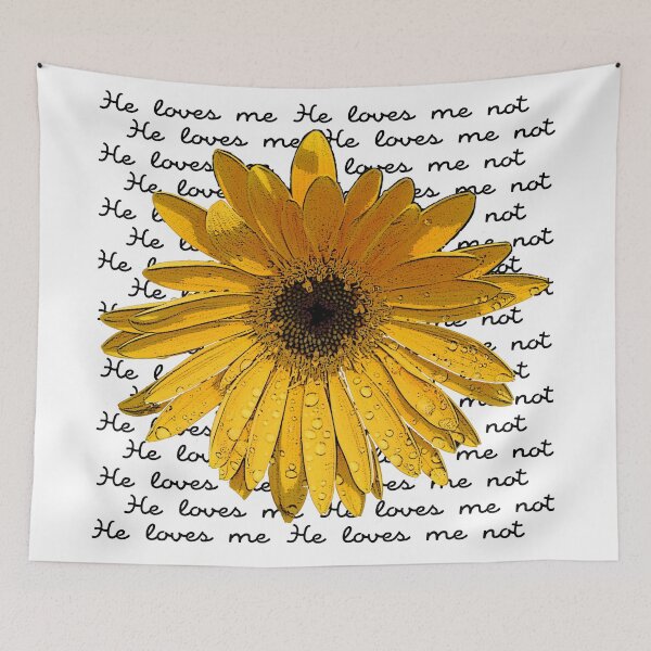 Item preview, He Loves Me - He Loves Me Not designed and sold by monarchgraphics.