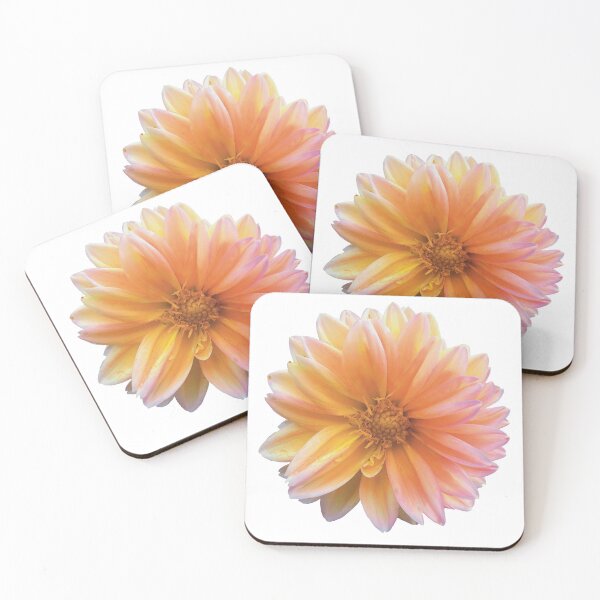 Item preview, Pink and yellow zinnia designed and sold by Almost Never.