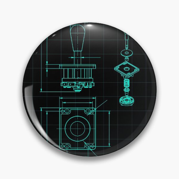 Item preview, Vintage Video Game Controller Diagram designed and sold by ColtishSky1.