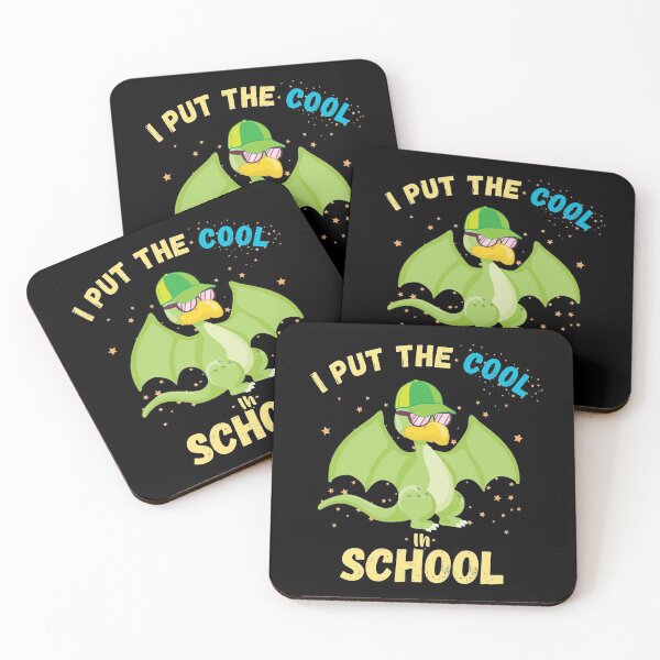 Item preview, Dinosaur I put the cool in school II designed and sold by Kidzz.