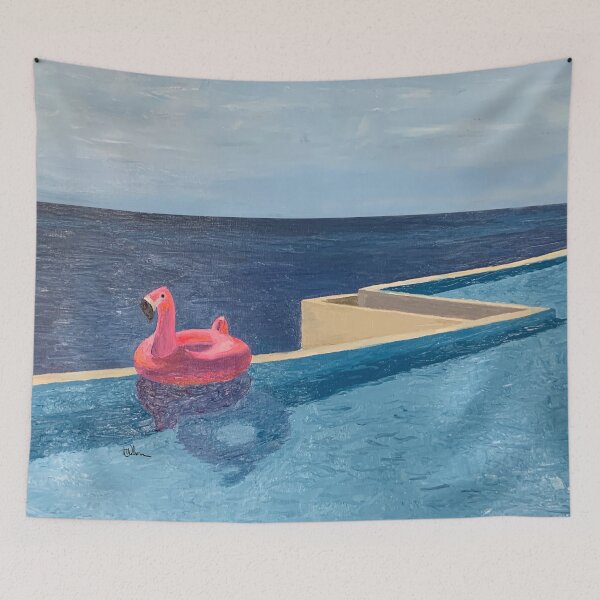 Item preview, Flamingo Float designed and sold by MermaidHeather.