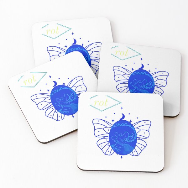 Item preview, Buttersaur Dainty Dark Blue designed and sold by RotIndustries.