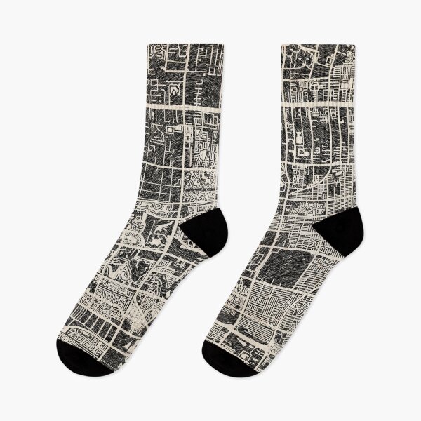 Item preview, Pembroke Pines map Florida Ink lines designed and sold by InkMaps.
