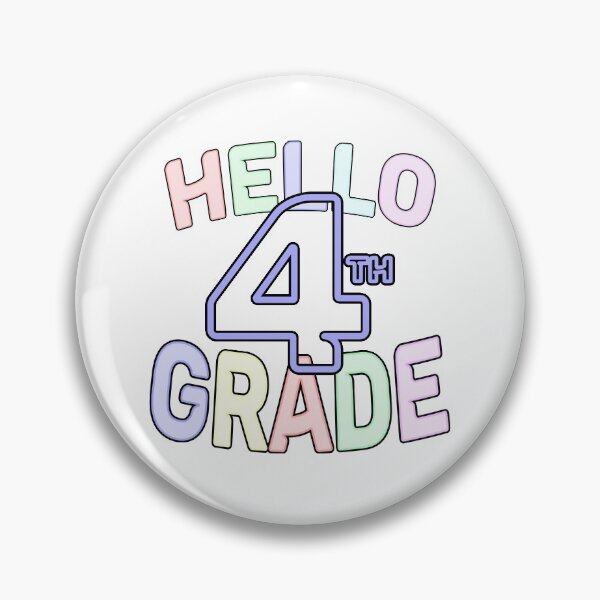 Item preview, Hello Fourth Grade designed and sold by HACOshop.