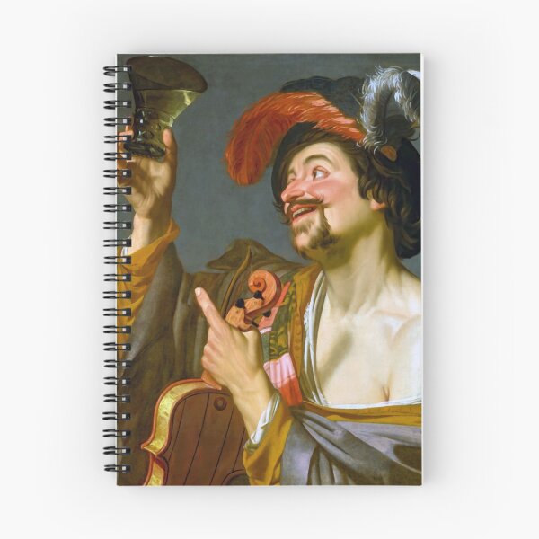 Item preview, A Merry Violinist by Gerard van Honthorst  designed and sold by academic-art.