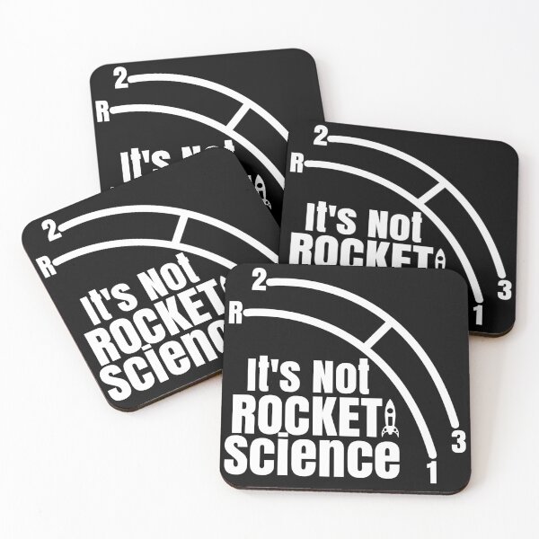 Item preview, Funny It's Not Rocket Science Car Truck Manual Column Shift Three Speed designed and sold by CharJens.