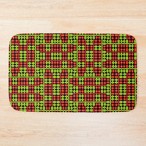 Item preview, Flashy Pattern 279 | Colorful Unique Flashy Patterns | Green, Lime, Red and Black Flashy Pattern designed and sold by Dream Wear.