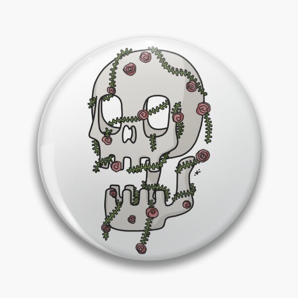 Item preview, Flowery calaca designed and sold by EmpressIguana.