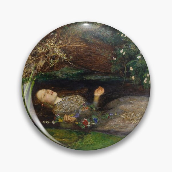 Item preview, John Everett Millais's Ophelia designed and sold by mosfunky.