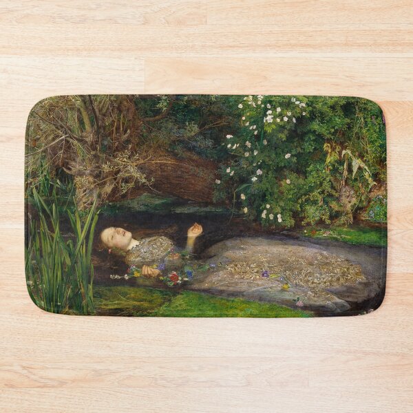 Item preview, John Everett Millais's Ophelia designed and sold by mosfunky.