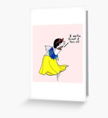 Great (Snow) White Shark Greeting Card