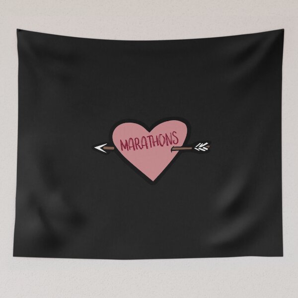 Item preview, I Heart Marathons designed and sold by Marathon-Runner.