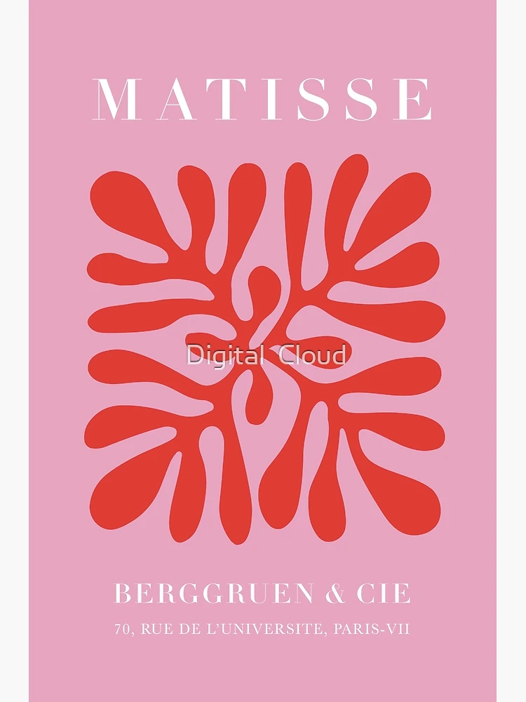 MATISSE litgraphies EAUX FORTESギャラリーポスター Henri