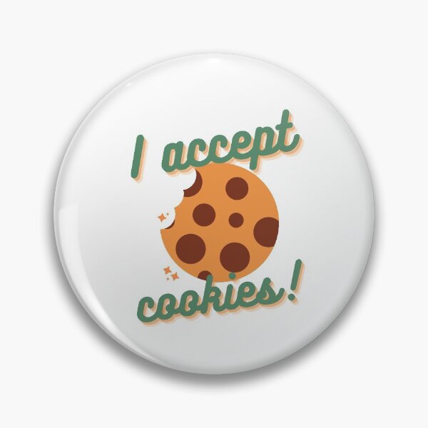 Item preview, I Accept Cookies Funny Web Developer Pun designed and sold by A. P..